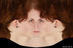 Female head texture